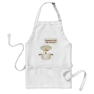 Someone Call My Lawyer apron