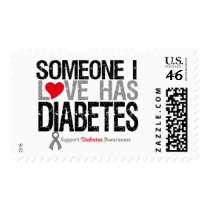 Someone I Love Has Diabetes Postage