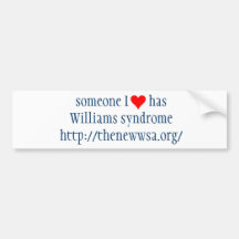 Someone I Love Has WS Bumper Stickers
