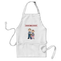 Someone I Love Is A Survivor aprons