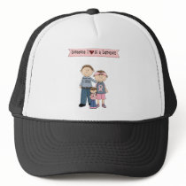 Someone I Love Is A Survivor hats