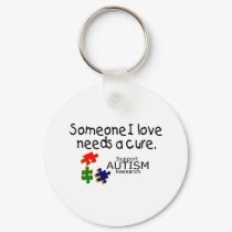 Someone I Love (Puzzle Pieces) keychains