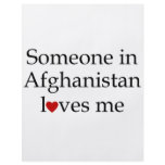 Someone in Afghanistan Loves Me flyers