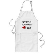 Someone In Antarctica Loves Me Apron