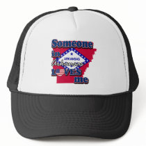 Someone in Arkansas loves me Mesh Hats