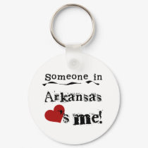 Someone In Arkansas Loves Me keychains by USAstates Someone In Arkansas Loves Me keychains