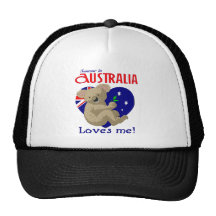 Someone in Australia Loves Me  Koala Hat