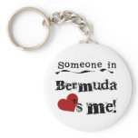 Someone In Bermuda Loves Me Key Chain