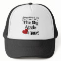 Someone in Big Apple hats