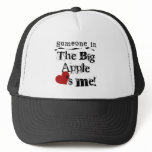 Someone in Big Apple hats