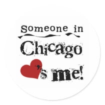 Someone in Chicago Sticker
