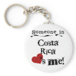 Someone In Costa Rica Loves Me Keychain