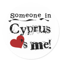 Someone In Cyprus Loves Me stickers by world_wide Someone In Cyprus Loves Me stickers