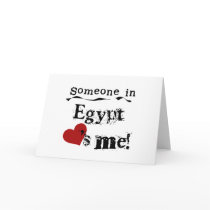 Someone In Egypt Loves Me cards