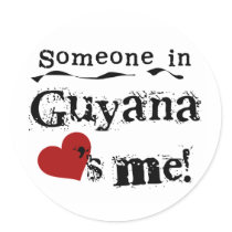 Someone In Guyana Loves Me stickers