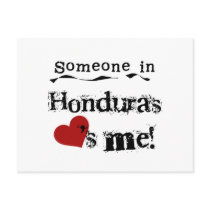Someone In Honduras Loves Me postcards