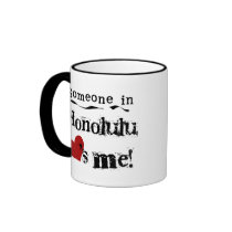 Someone in Honolulu mugs