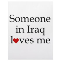 Someone in Iraq Loves Me Customized Letterhead