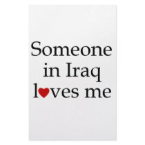 Someone in Iraq Loves Me stationery