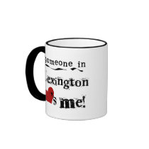 Someone in Lexington mugs