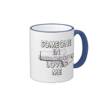 Someone in Massachusetts loves me Coffee Mug