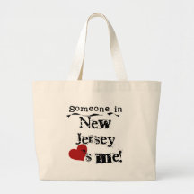 Someone In New Jersey Loves Me Bags