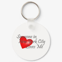 Someone in New York City Loves Me keychains by Brookelorren Someone in New York City Loves Me keychains