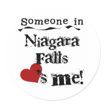 Someone in Niagara Falls stickers