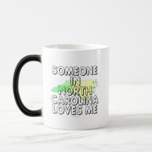 Someone in North Carolina loves me Coffee Mugs
