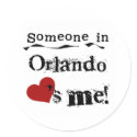 Someone in Orlando stickers by USAcities Someone in Orlando stickers