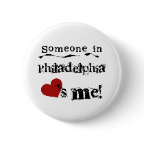 Someone in Philadelphia buttons by USAcities Someone in Philadelphia buttons