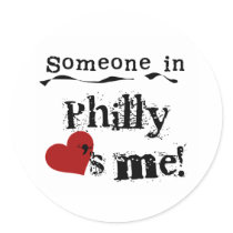 Someone in Philly stickers