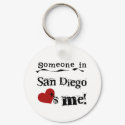 Someone in San Diego keychains