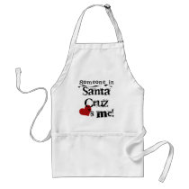 Someone in Santa Cruz aprons