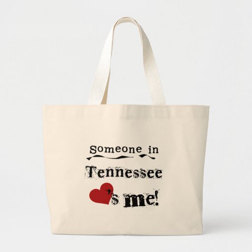 Someone In Tennessee Loves Me Tote Bags