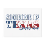 Someone in Texas Loves Me Postcard