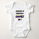 Someone in Venezuela loves me Baby suit t-shirts
