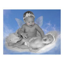 Someone To Watch Over Me - Black & White Print