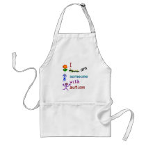 Someone With Autism Apron