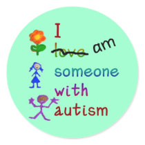 Someone With Autism Stickers