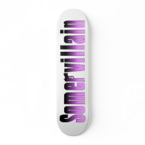 Somervillain Purple Skateboard by CreamOfTheCrop Somervillain Purple Skateboard