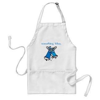 Something Blue Bridal apron