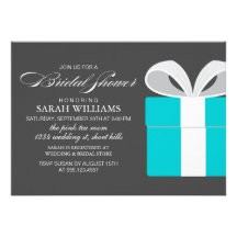 Something Blue Bridal Shower Card