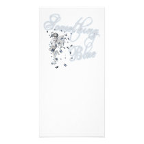 Something Blue Butterfly Fairy - Original Photo Greeting Card