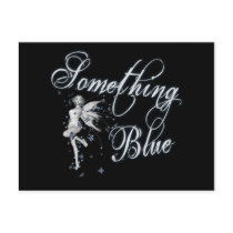 Something Blue Butterfly Fairy - Original Post Card