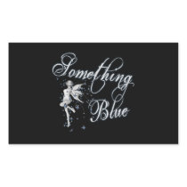 Something Blue Butterfly Fairy - Original Rectangular Sticker