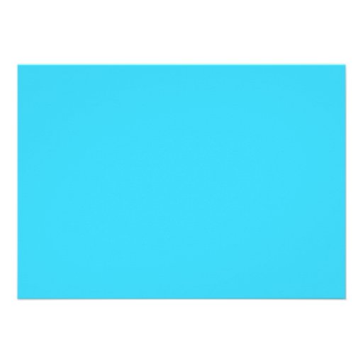 Something Bridal Shower Invitation ( bright blue )