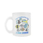 Something Fishy About Scuba Frosted Glass Mug