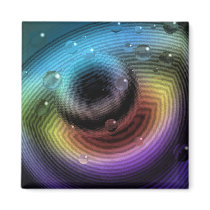 Something Fishy This Way Comes Fridge Magnet