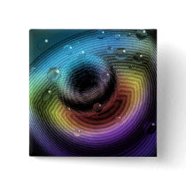 Something Fishy This Way Comes Pinback Button